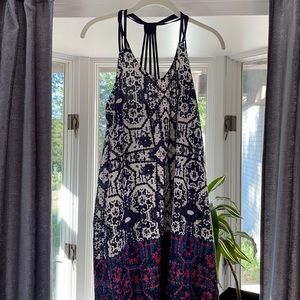 Short dress or swim cover up